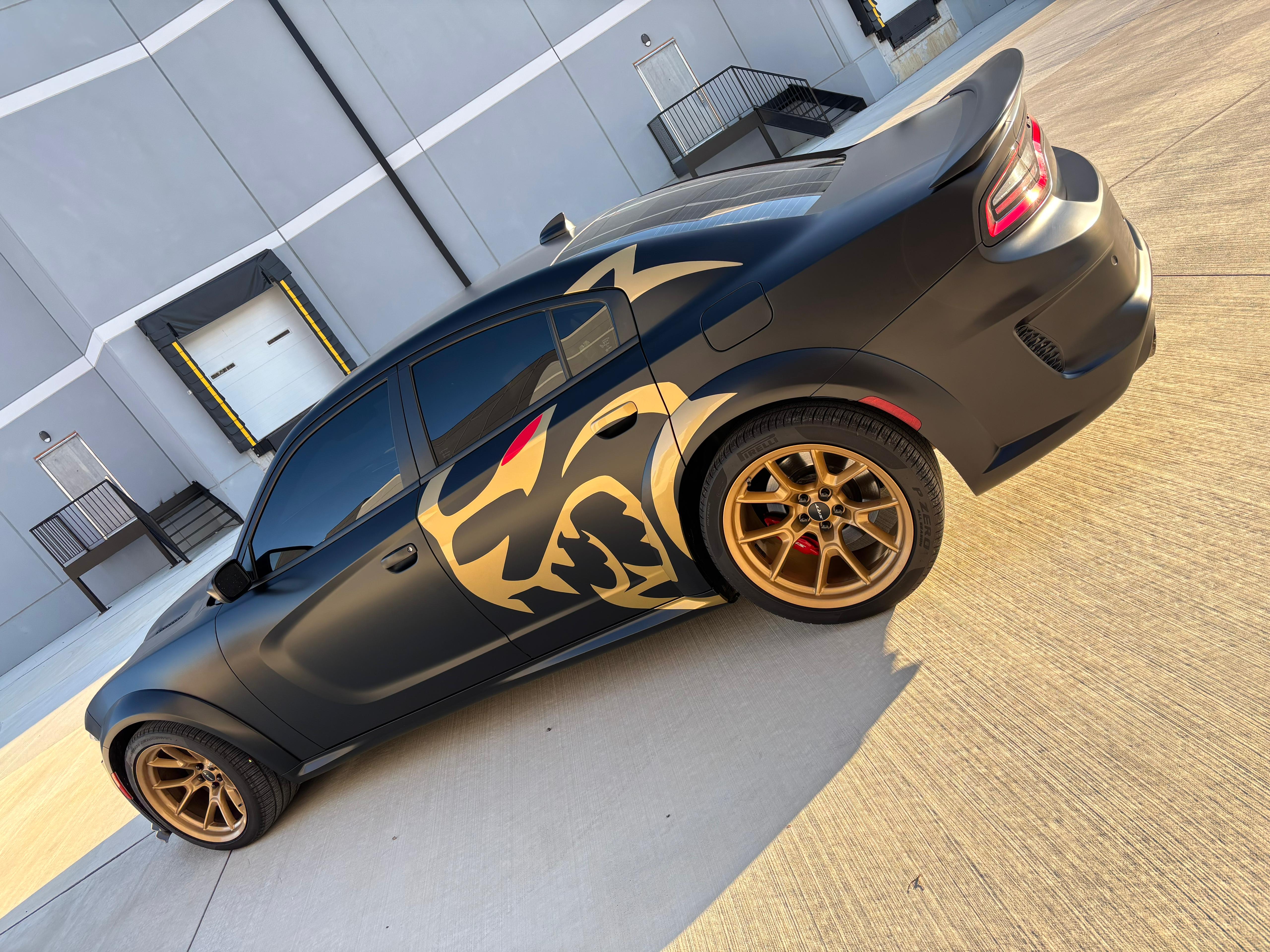 Luxury car with ceramic coating and vinyl wrap by Ed's Wrap PPF & Tint NJ
